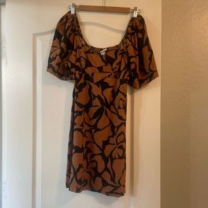 Off the shoulder “a new day” dress